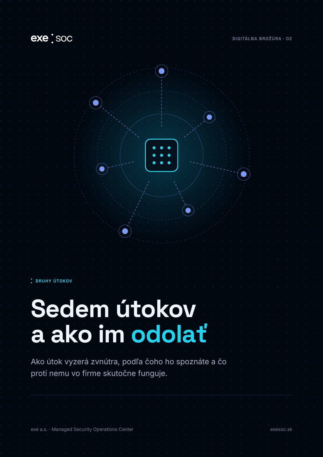 Obálka brožúry Sedem útokov a ako im odolať